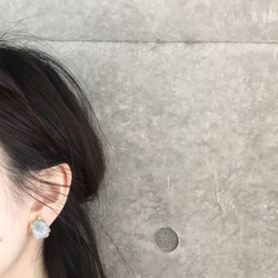 solarquartz earring 4枚目の画像