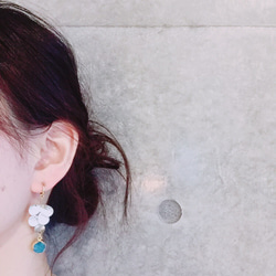 druzy earring 3枚目の画像