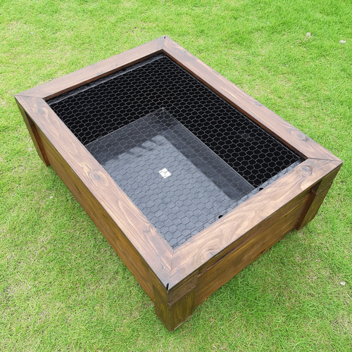 【めだかの畔】プラ舟40と木枠セット めだかの畔】プラ舟40と木枠セット