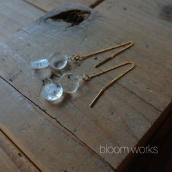 ◇受注制作◇ 水滴　ピアス&イヤリング　B 2枚目の画像