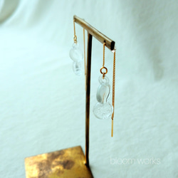 ◇受注制作◇ 水滴　ピアス&イヤリング　B 3枚目の画像