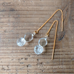 ◇受注制作◇ 水滴　ピアス&イヤリング　B 4枚目の画像