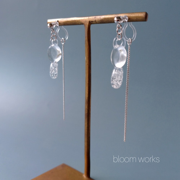 ◇受注制作◇ 水滴　ピアス&イヤリング　B 5枚目の画像