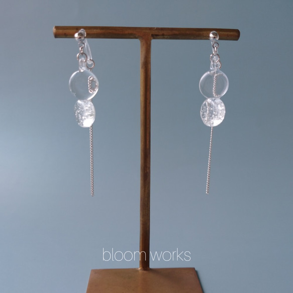 ◇受注制作◇ 水滴　ピアス&イヤリング　B 6枚目の画像