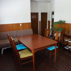 EXTENSION DINING TABLE & CHAIR 1枚目の画像