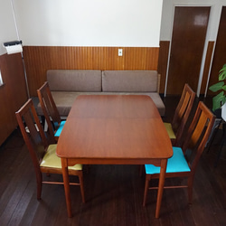 EXTENSION DINING TABLE & CHAIR 2枚目の画像