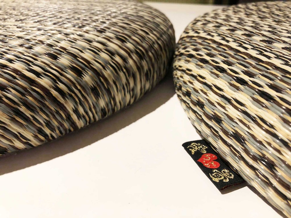 ★在庫処分✦半額★ハイブリッド畳㉑丸いクッション畳　2個セット