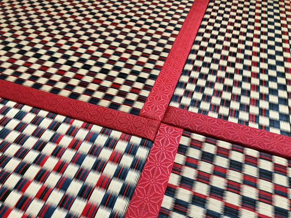 選べる畳縁で作るフローリング用置き畳　～セキスイ樹脂製オリジナルカラー「雅」 2枚目の画像
