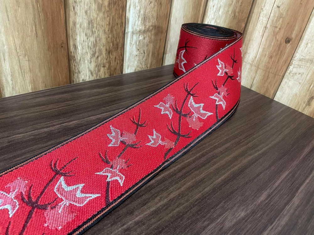 オリジナル畳縁「たたみへり」　金魚・赤 4m        Ω