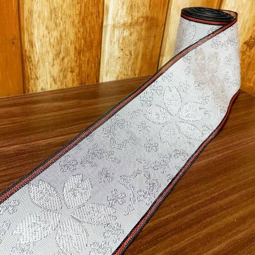 オリジナル畳縁「たたみへり」 桜・限定カラー白 4m リボン・テープ 愛