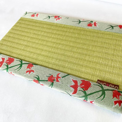 オリジナル畳縁「たたみへり」　金魚・新色　淡緑 4m 4枚目の画像