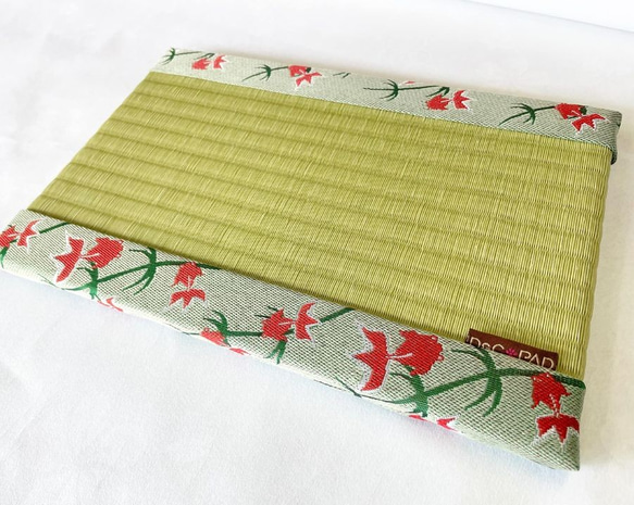 オリジナル畳縁「たたみへり」　金魚・新色　淡緑 4m 4枚目の画像