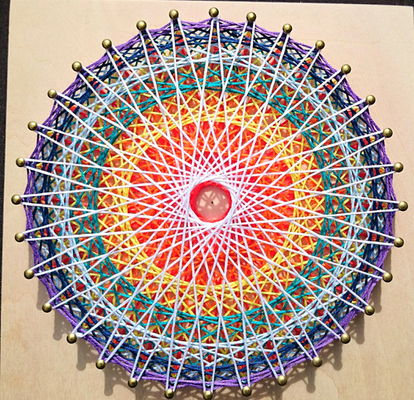 【一点物】手描き 曼荼羅バティック　タペストリー 夏セール！【一点物】手描き 曼荼羅バティック タペストリー