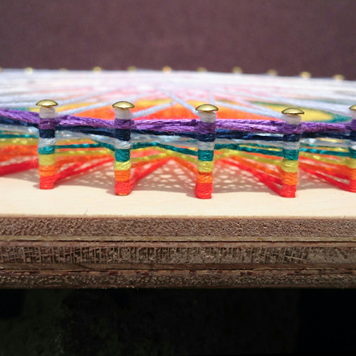 ☆チャクラ糸かけ曼荼羅☆ タペストリー・壁掛け MANDARA81壹光 通販