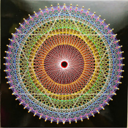 ☆チャクラ糸かけ曼荼羅☆ タペストリー・壁掛け MANDARA81壹光 通販