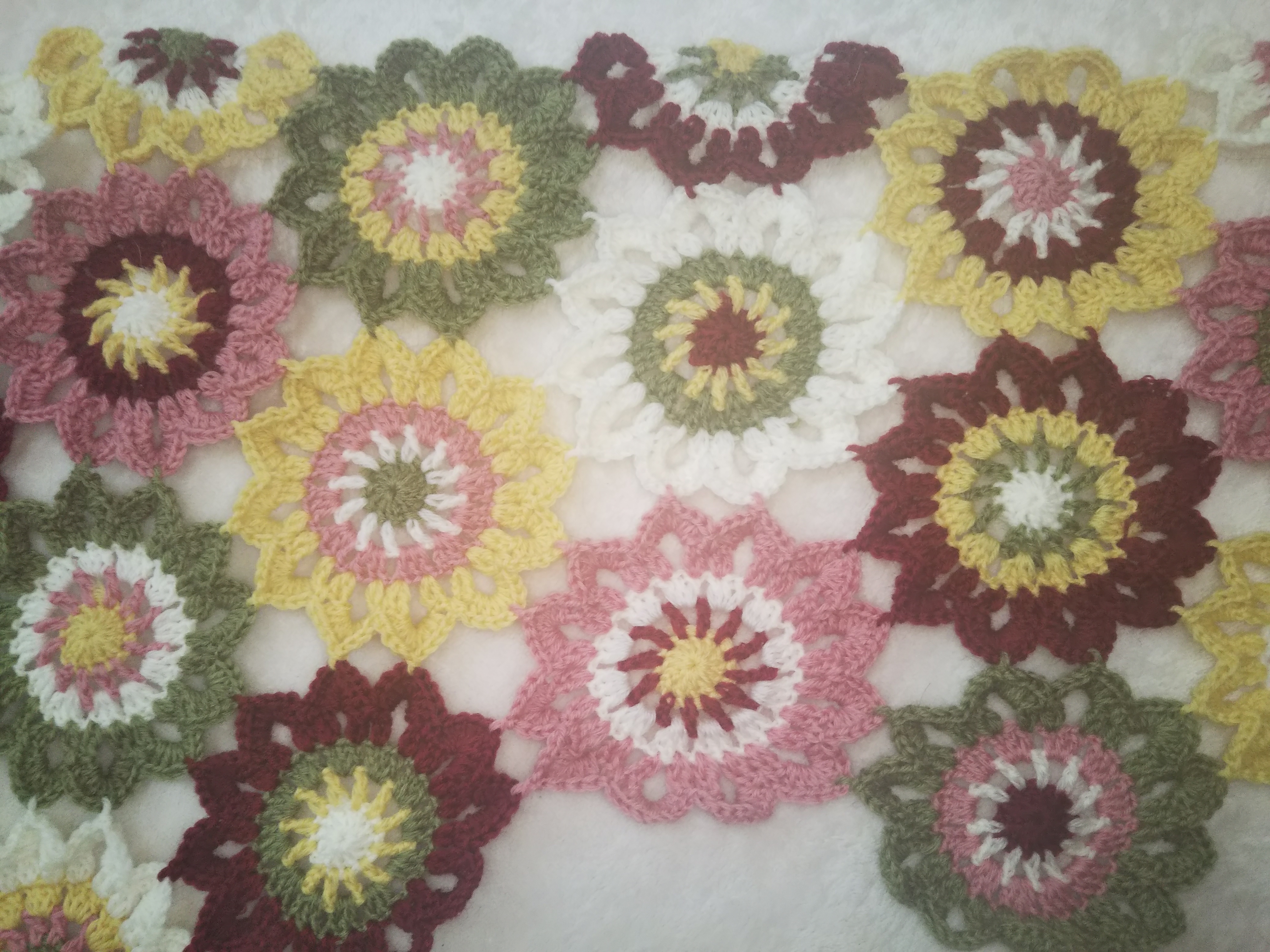 リニューアル～お花畑のカラフルモチーフのれん～送料無料