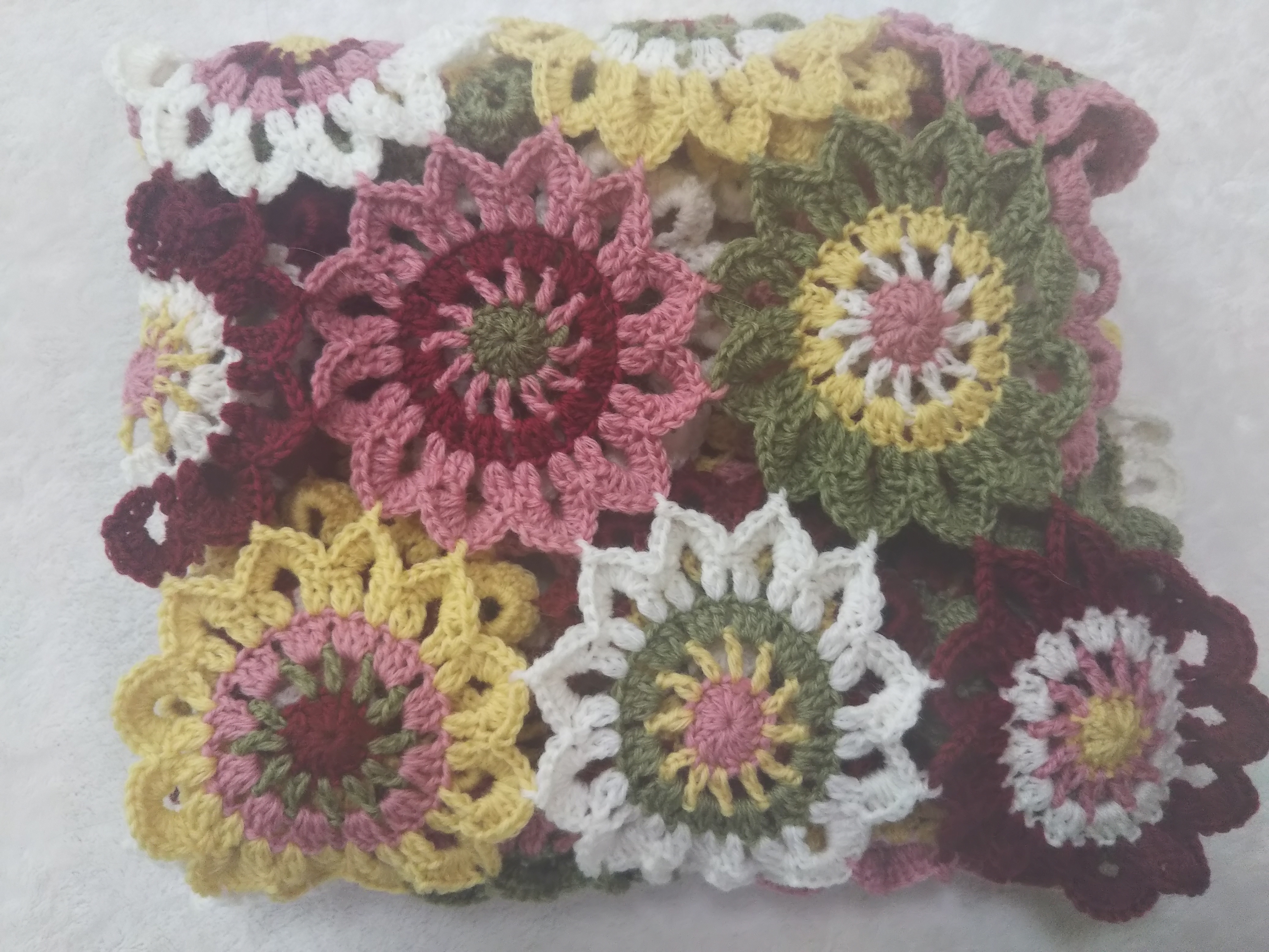 リニューアル～お花畑のカラフルモチーフのれん～送料無料