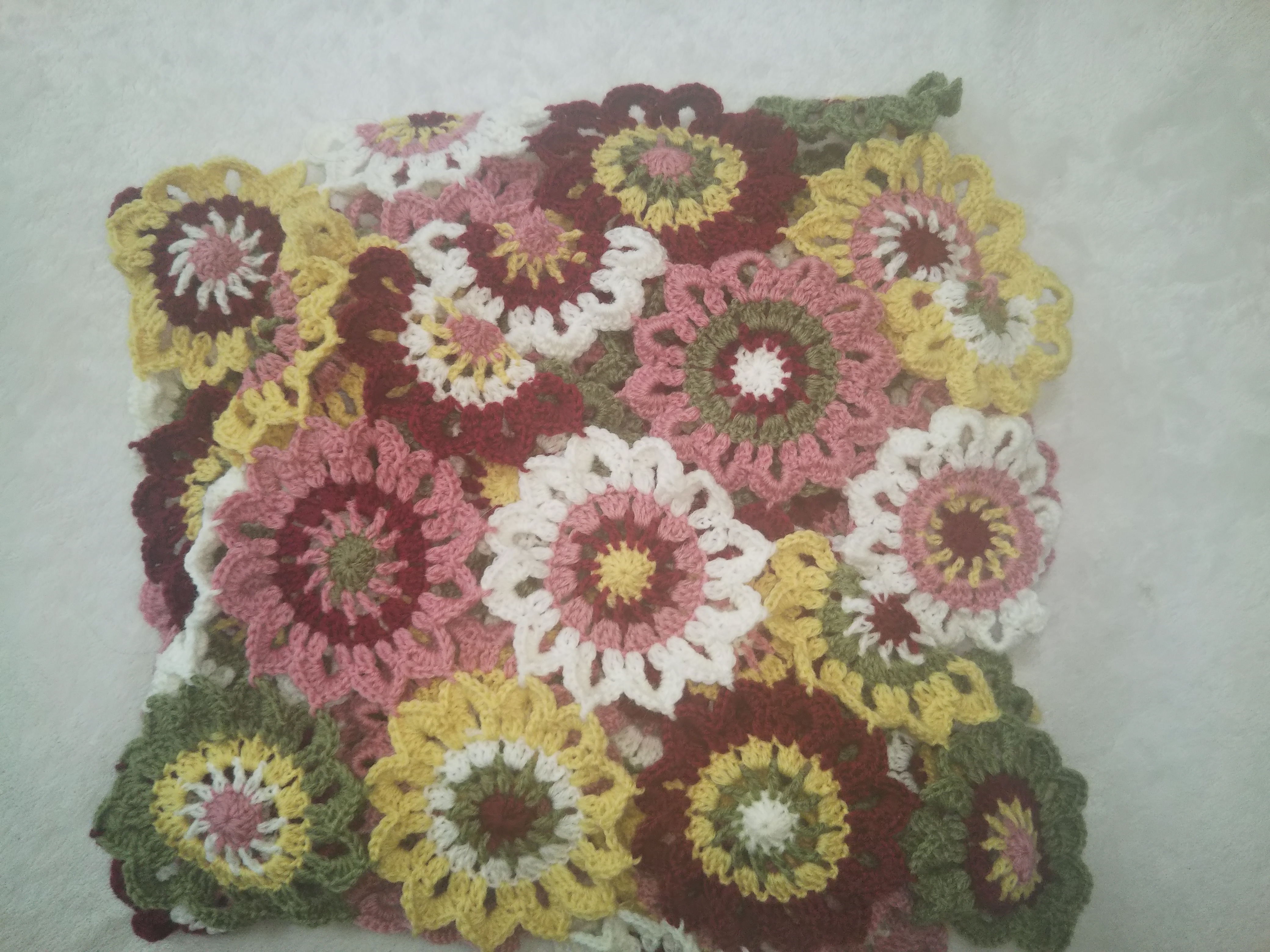 リニューアル～お花畑のカラフルモチーフのれん～送料無料