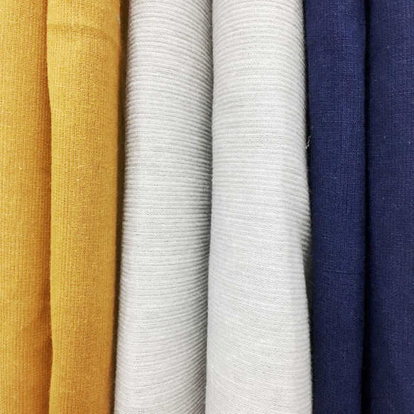100％純棉雙色開slit連衣裙（海軍藍x綠色） 第10張的照片