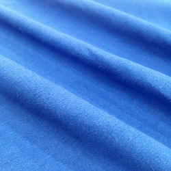 100%柔軟棉繭洋裝（藍色） 第7張的照片