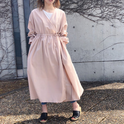 キャンディースリーブカシュクール(桜色) 2枚目の画像