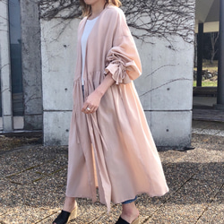 キャンディースリーブカシュクール(桜色) 5枚目の画像