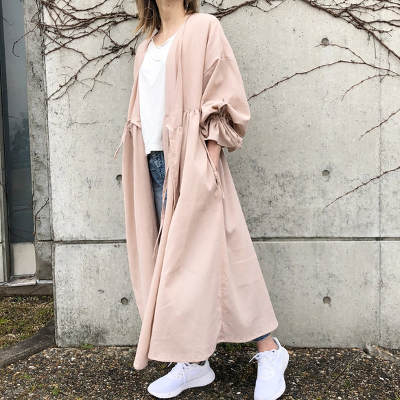 キャンディースリーブカシュクール(桜色) 9枚目の画像