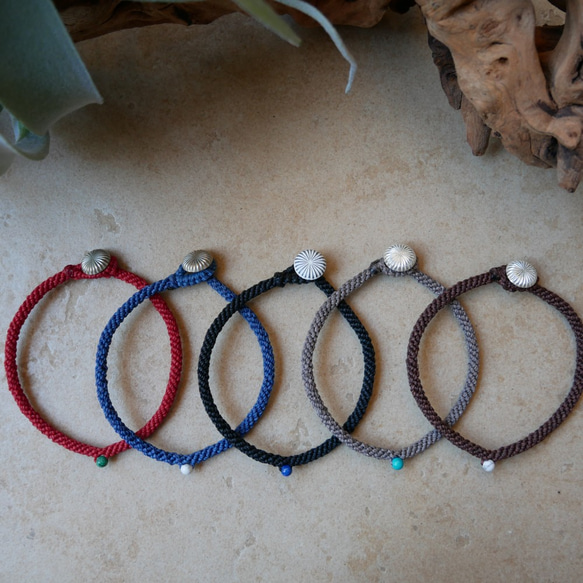 Waxcord x Gemstone Bracelet 3枚目の画像