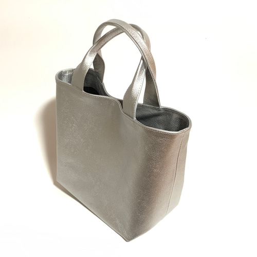 本革 ハンドメイド レザートートバッグ レディース ミニトート