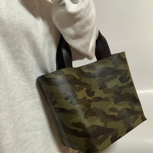 本革 ハンドメイド レザートートバッグ レディース ミニトート