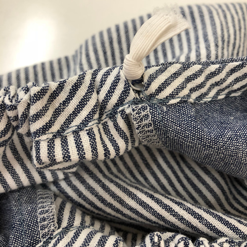 スモック フレンチスリーブ NVストライプ 子供服 plus＋hands 通販 