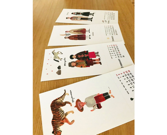 2022年ポストカードカレンダー/nanako. 7枚目の画像