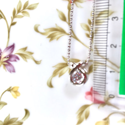 【記念価格】1粒プリティーダイヤモンドCZ　ネックレス 5枚目の画像