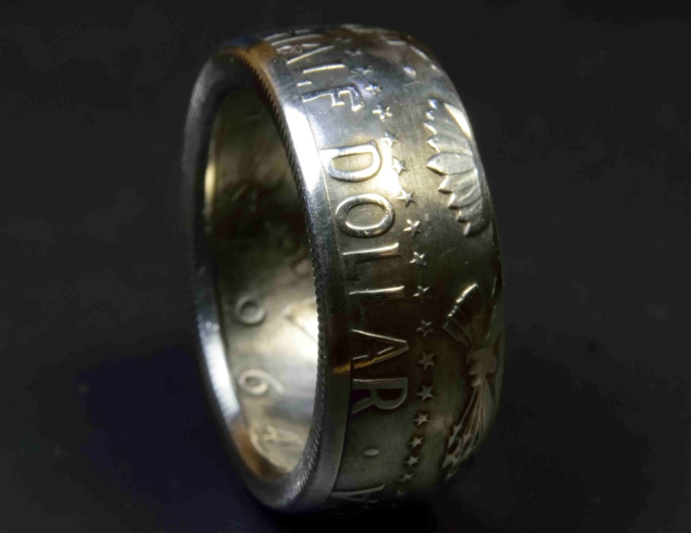 ビンテージ（銀貨）ケネディハーフダラーで指輪お作りします