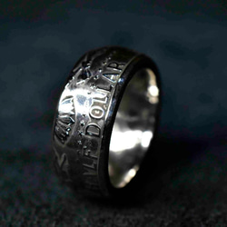 ビンテージ（銀貨）ケネディハーフダラーで指輪お作りします　 9枚目の画像