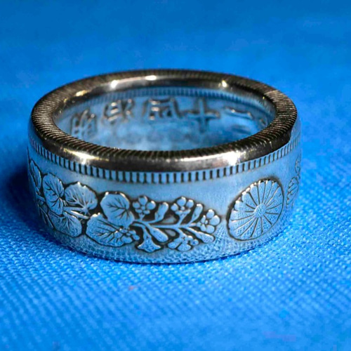 古銭 旭日50銭で指輪お作りします | www.gruposimplex.com