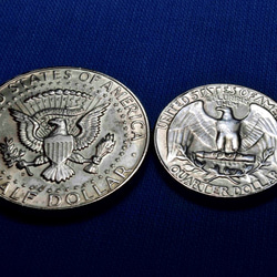 ビンテージコイン（銀貨）でペアリングお作りします  　  　受注生産　 9枚目の画像