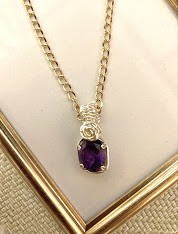 アメジストペンダント
