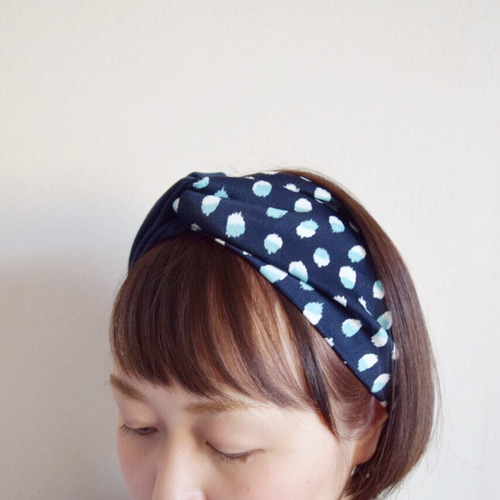 DAKS チェック柄 ヘアバンド フリーサイズ elehelm-hatstore_dl019