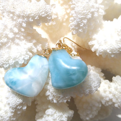 Sold ♡Mermaid Flower Heart♡14kgf美しくて可愛いハイクオリティ＆ハイクラスのハートラリマー 6枚目の画像