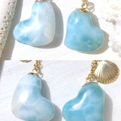 Sold ♡Mermaid Flower Heart♡14kgf美しくて可愛いハイクオリティ＆ハイクラスのハートラリマー 7枚目の画像