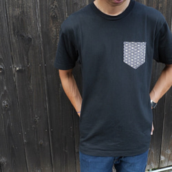 25春夏★モノグラム模様ポケット付きTシャツ【各色】 0_65074fcfa6eaa316b356236553be