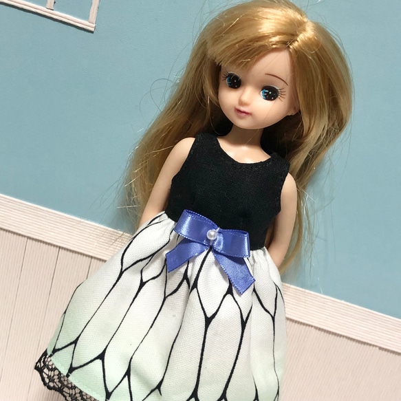 リカちゃん 服 ワンピース 蝶の羽模様 その他人形 CHOMA 通販 12411595