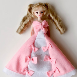 りかちゃん ピンクのフェルトドレス その他人形 CHOMA 通販 9615276