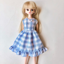2 リカちゃん 服 ワンピース ギンガムチェック その他人形 CHOMA 通販
