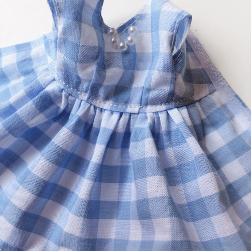 2 リカちゃん 服 ワンピース ギンガムチェック その他人形 CHOMA 通販