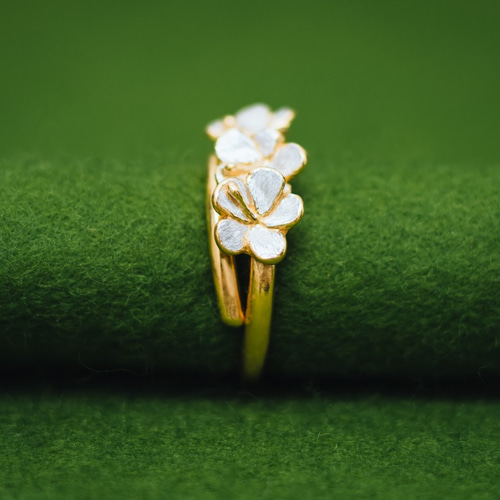 ハイビスカス リング (トリプル) 指輪・リング Atelier Shinji Ginza