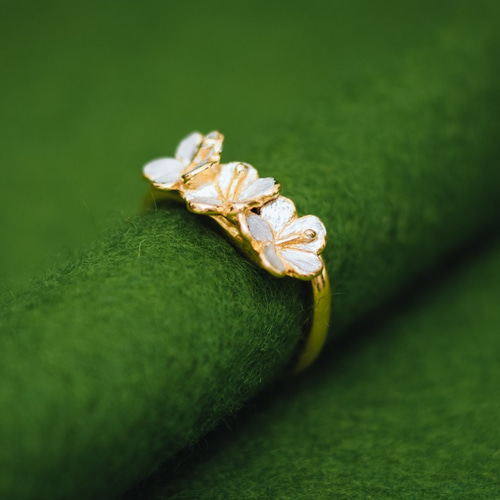 ハイビスカス リング (トリプル) 指輪・リング Atelier Shinji