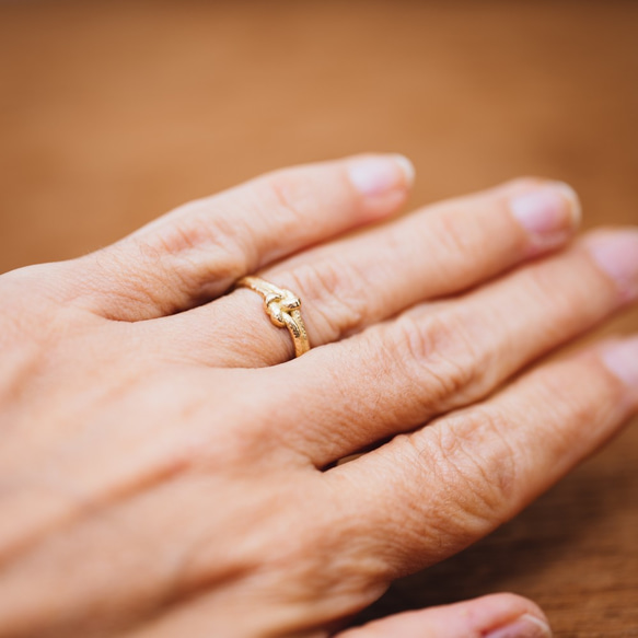Knot K18 結婚戒指（或鉑金）#02 第7張的照片