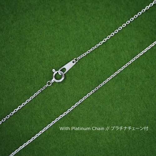 桜 プラチナ ペンダントトップ (チェーンはオプション